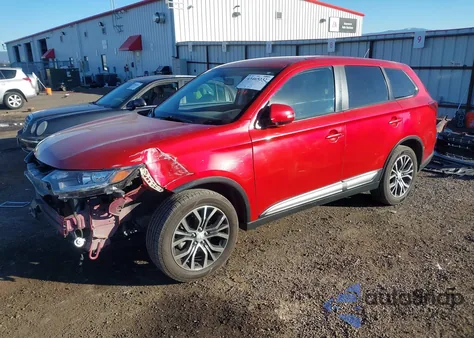2016 Mitsubishi Outlander Se z USA, uszkodzony, nr VIN JA4AD3A30GZ001054